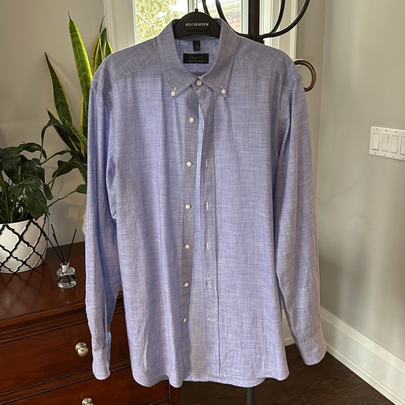 Men’s micro check dress shirt. - Picture 3 of 4